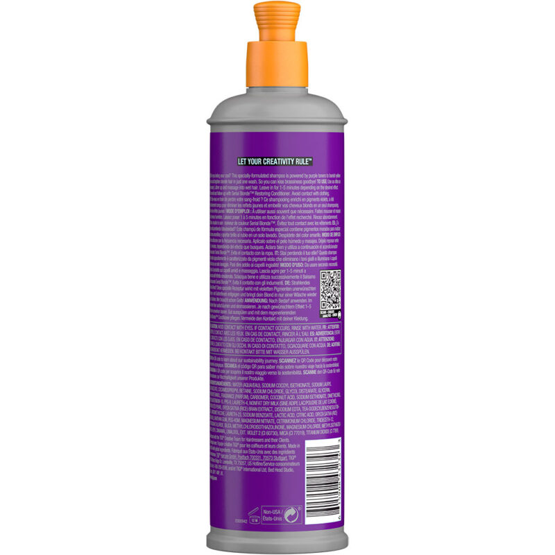 SHAMPOO PURPLE TONING SERIAL BLONDE - Imagen 2
